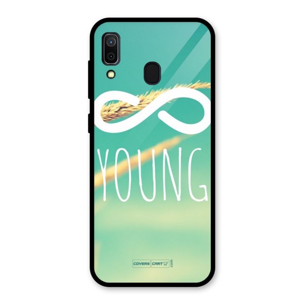 Infinity Young Glass Back Case for Galaxy A30