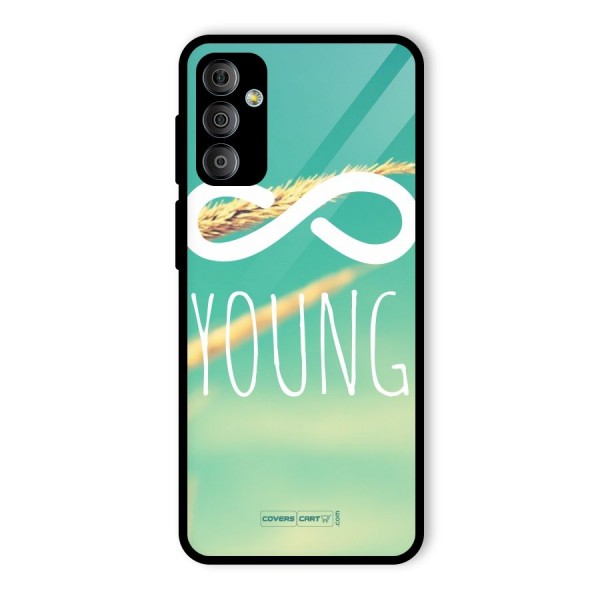 Infinity Young Glass Back Case for Galaxy F23