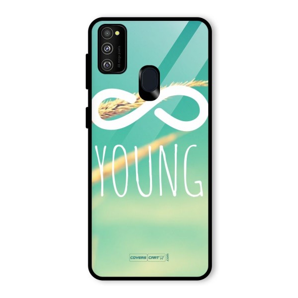 Infinity Young Glass Back Case for Galaxy M21