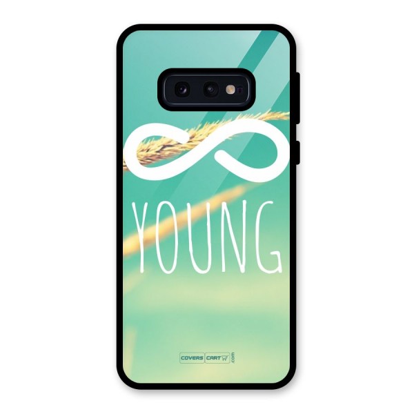 Infinity Young Glass Back Case for Galaxy S10e