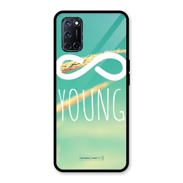 Infinity Young Glass Back Case for Oppo A52