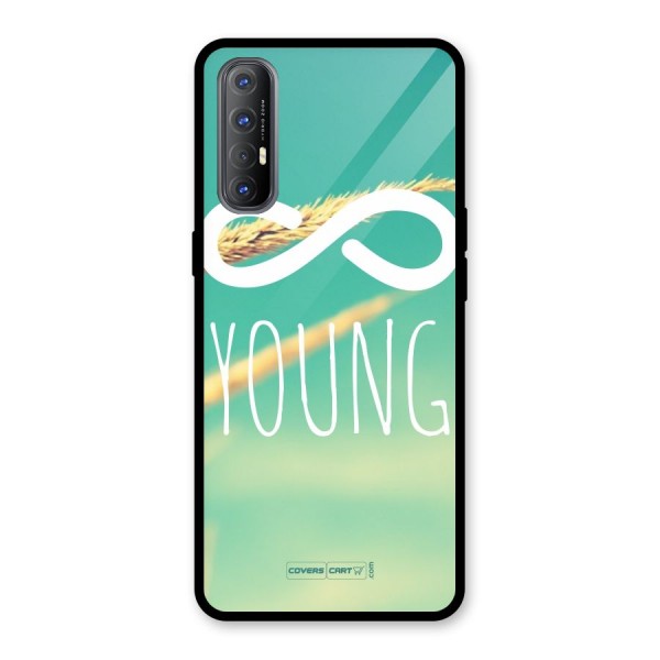 Infinity Young Glass Back Case for Oppo Reno3 Pro