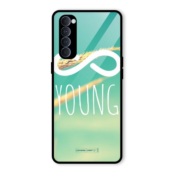 Infinity Young Glass Back Case for Oppo Reno4 Pro