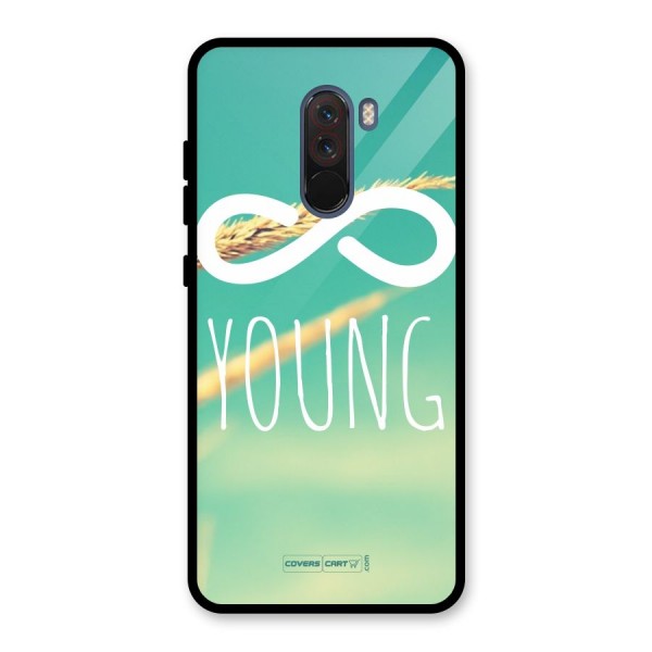 Infinity Young Glass Back Case for Poco F1