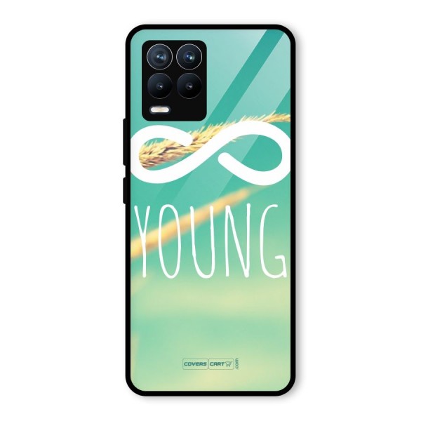 Infinity Young Glass Back Case for Realme 8 Pro