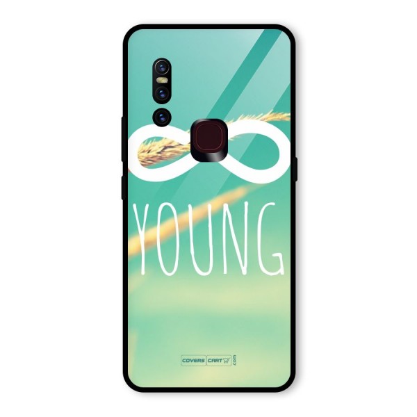 Infinity Young Glass Back Case for Vivo V15