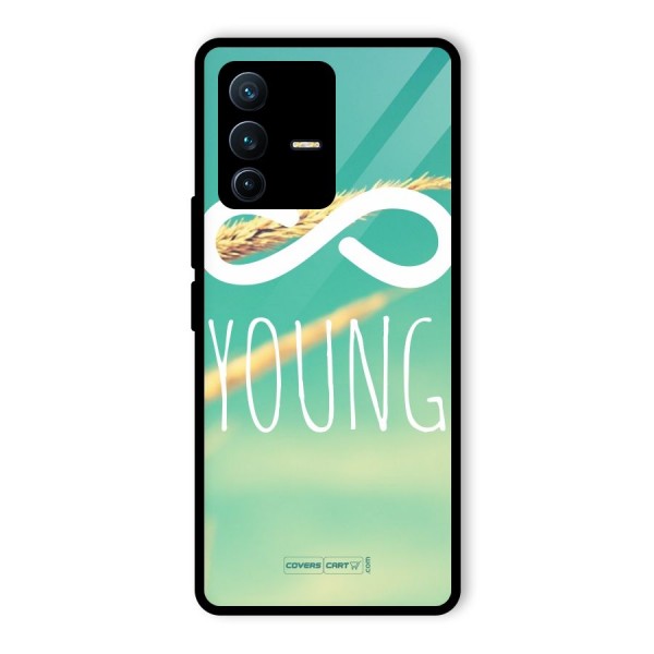 Infinity Young Glass Back Case for Vivo V23 Pro