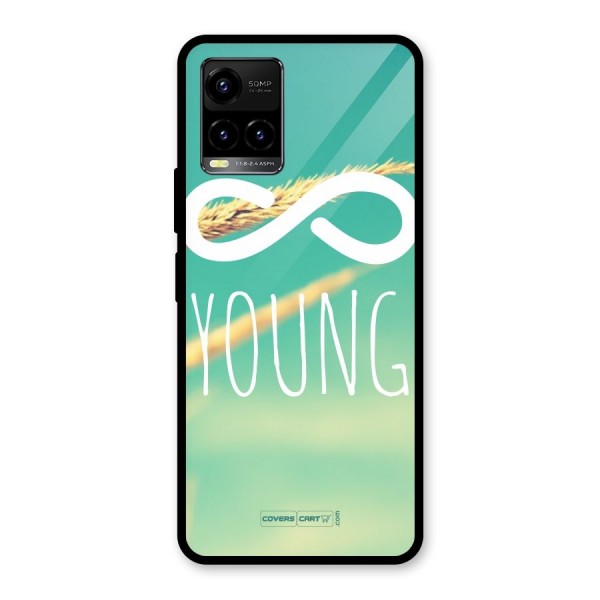 Infinity Young Glass Back Case for Vivo Y21 2021