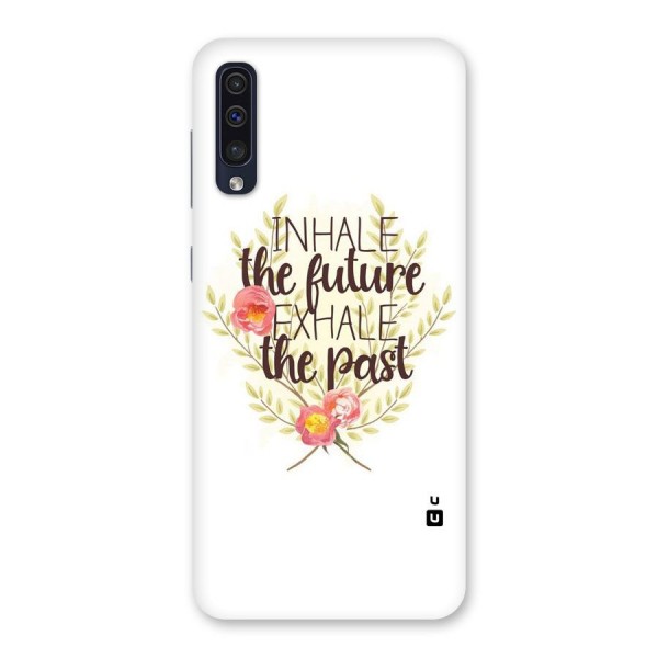 Inhale Future Back Case for Galaxy A50