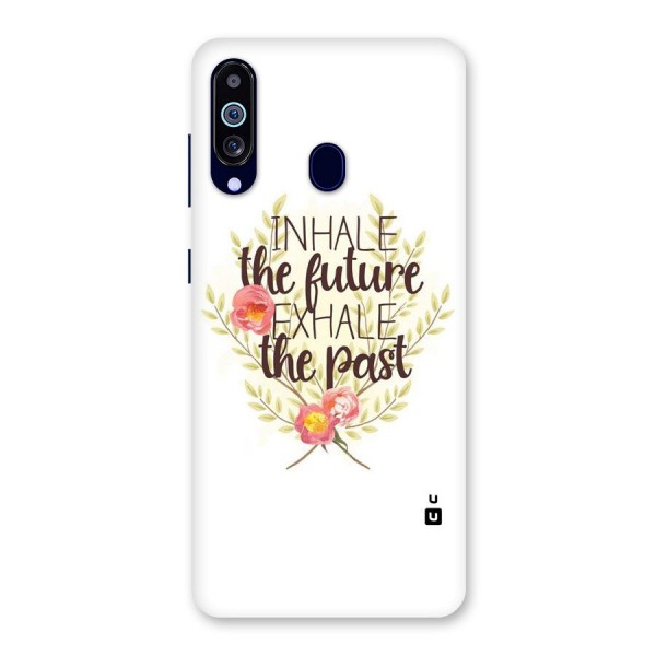 Inhale Future Back Case for Galaxy A60