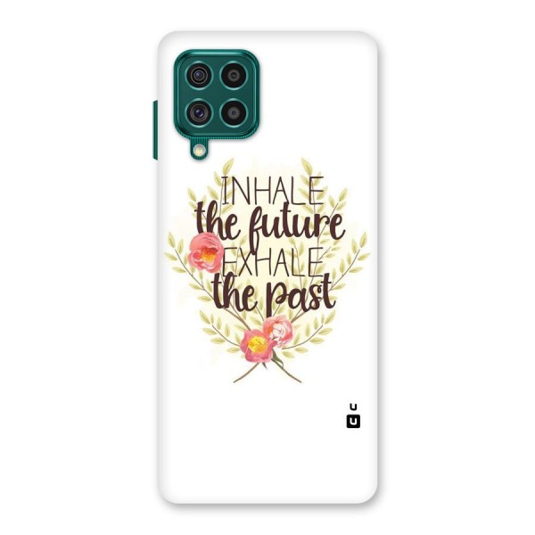 Inhale Future Back Case for Galaxy F62