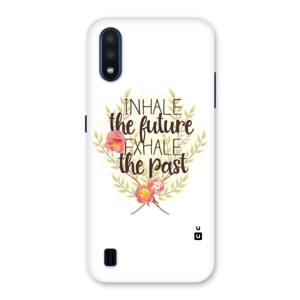 Inhale Future Back Case for Galaxy M01