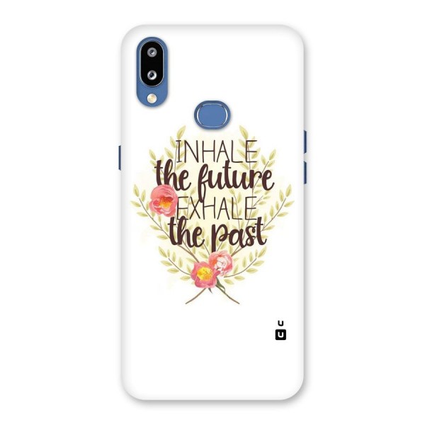 Inhale Future Back Case for Galaxy M01s