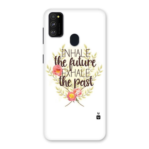 Inhale Future Back Case for Galaxy M30s