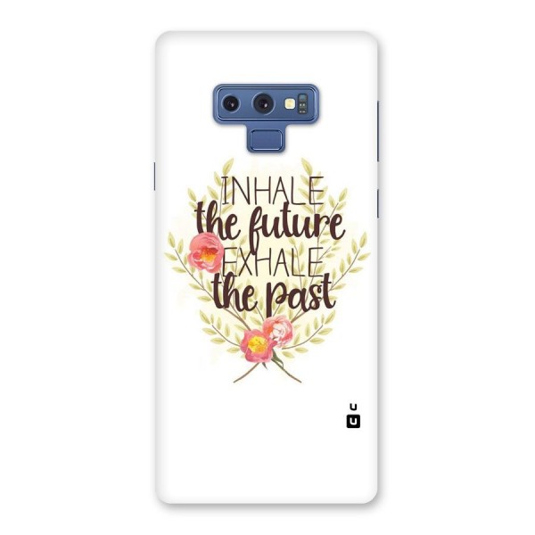 Inhale Future Back Case for Galaxy Note 9