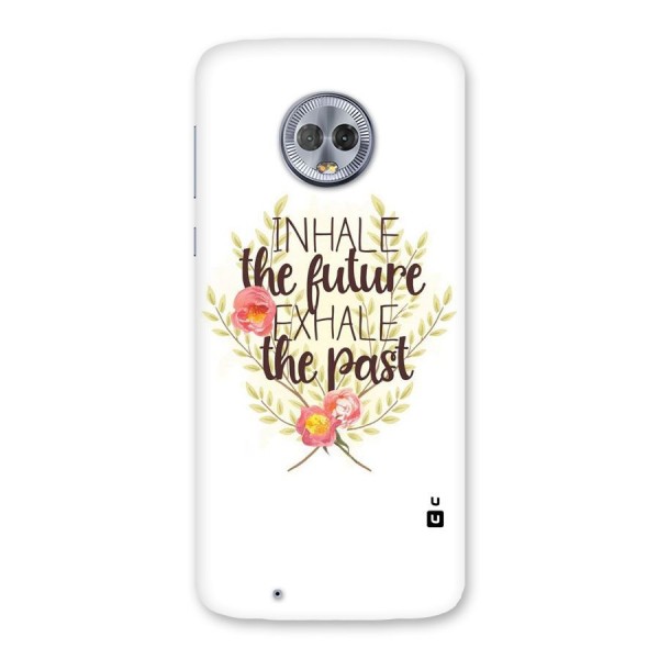 Inhale Future Back Case for Moto G6