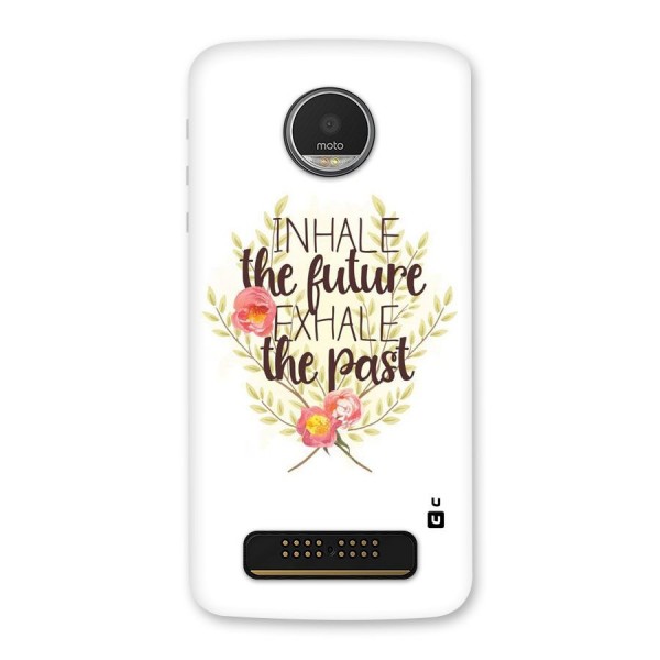 Inhale Future Back Case for Moto Z Play