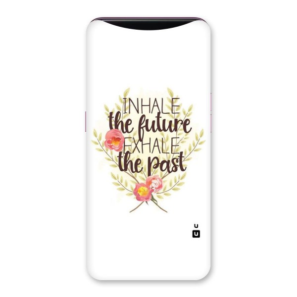 Inhale Future Back Case for Oppo Find X