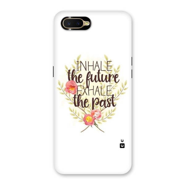 Inhale Future Back Case for Oppo K1