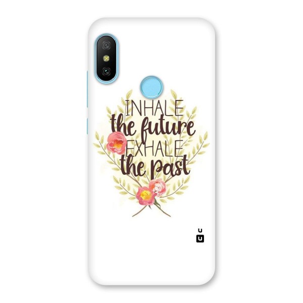 Inhale Future Back Case for Redmi 6 Pro