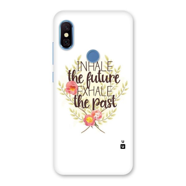 Inhale Future Back Case for Redmi Note 6 Pro