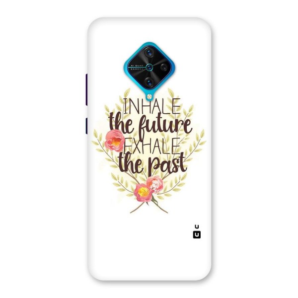 Inhale Future Back Case for Vivo S1 Pro