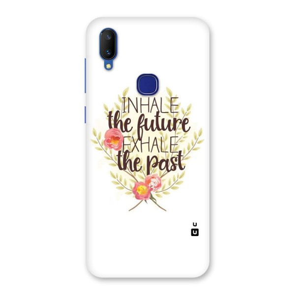 Inhale Future Back Case for Vivo V11