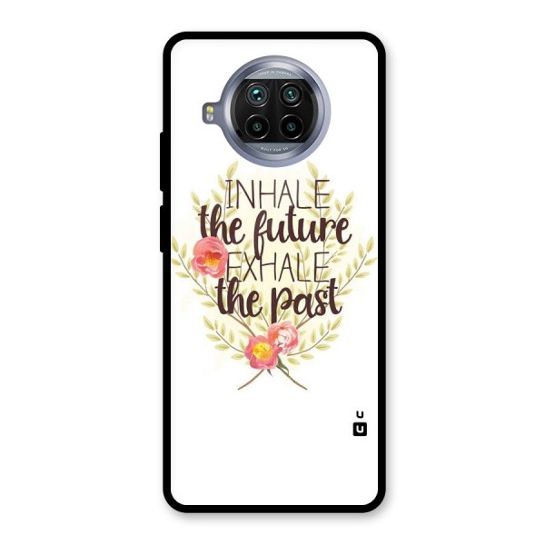 Inhale Future Glass Back Case for Mi 10i