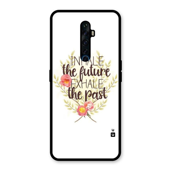 Inhale Future Glass Back Case for Oppo Reno2 Z