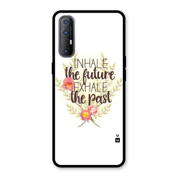 Inhale Future Glass Back Case for Oppo Reno3 Pro