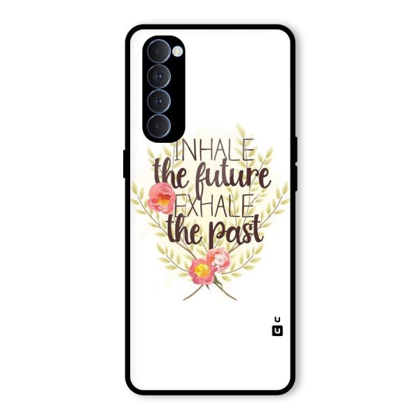 Inhale Future Glass Back Case for Oppo Reno4 Pro