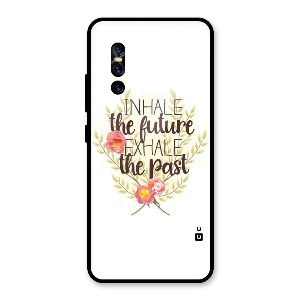 Inhale Future Glass Back Case for Vivo V15 Pro