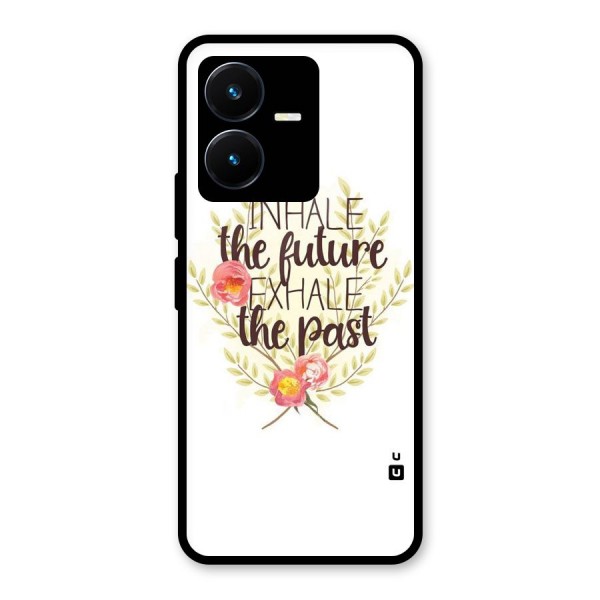 Inhale Future Glass Back Case for Vivo Y22