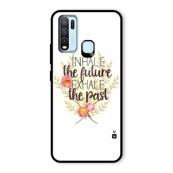 Inhale Future Glass Back Case for Vivo Y50