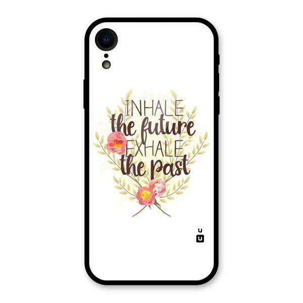 Inhale Future Glass Back Case for XR