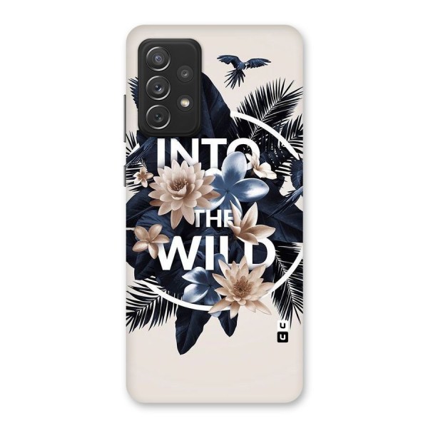 Into The Wild Blue Back Case for Galaxy A72