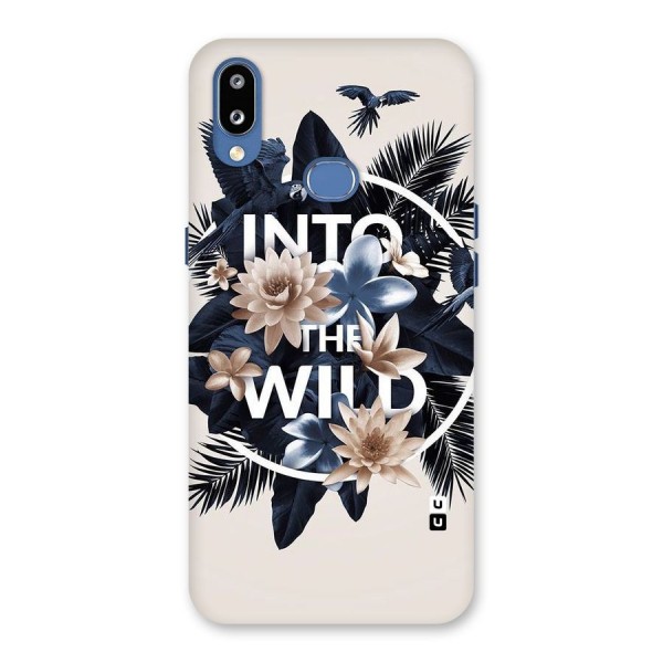 Into The Wild Blue Back Case for Galaxy M01s