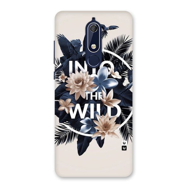 Into The Wild Blue Back Case for Nokia 5.1