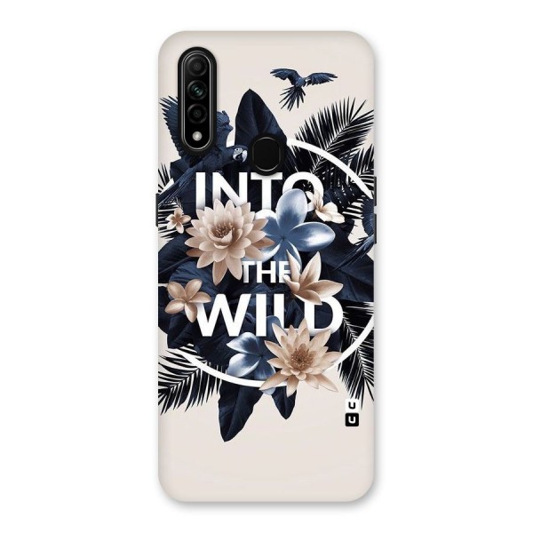 Into The Wild Blue Back Case for Oppo A31