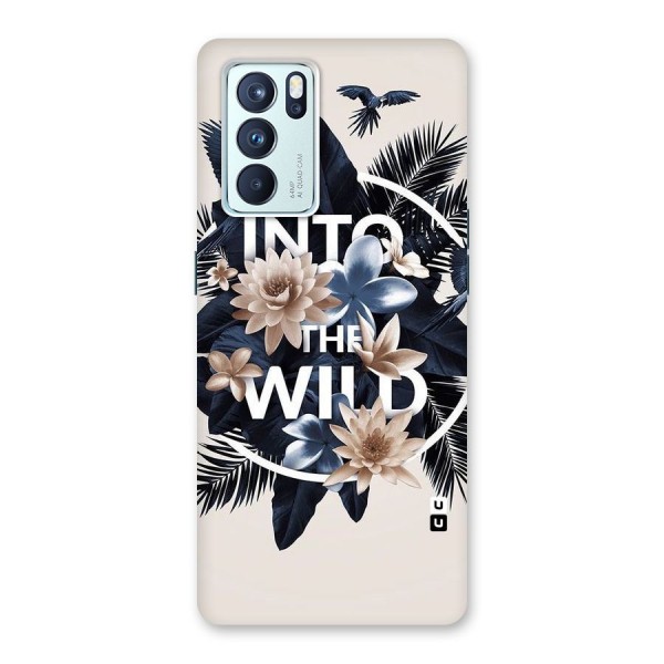 Into The Wild Blue Back Case for Oppo Reno6 Pro 5G