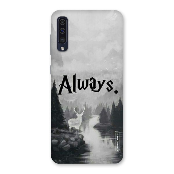 Invisible Deer Back Case for Galaxy A50