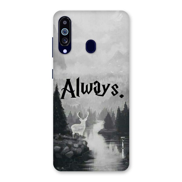 Invisible Deer Back Case for Galaxy A60