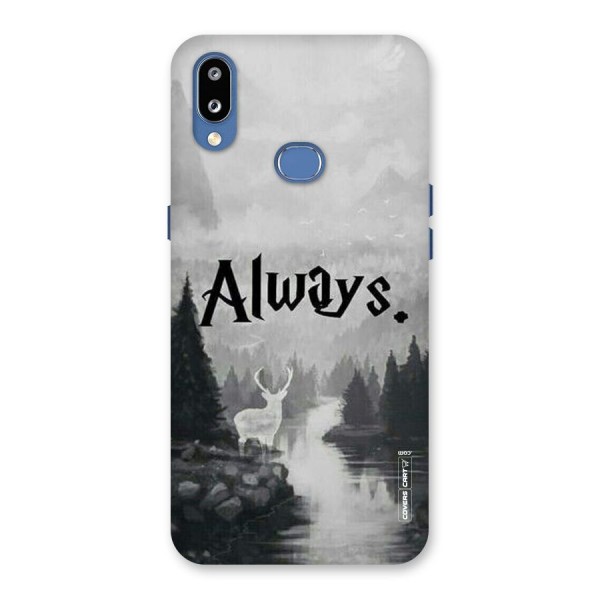 Invisible Deer Back Case for Galaxy M01s