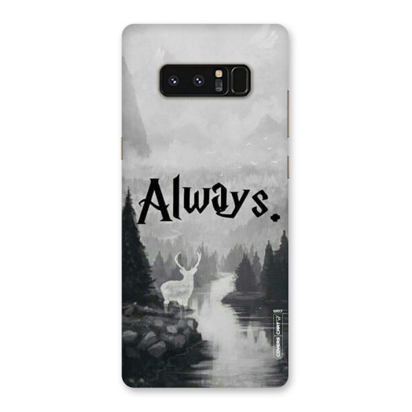 Invisible Deer Back Case for Galaxy Note 8