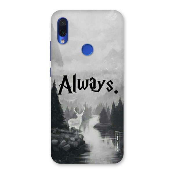 Invisible Deer Back Case for Redmi Note 7