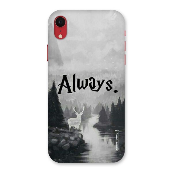 Invisible Deer Back Case for iPhone XR