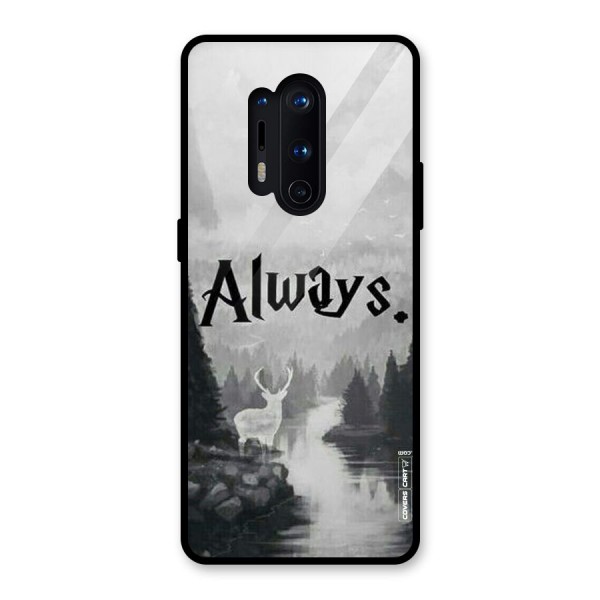 Invisible Deer Glass Back Case for OnePlus 8 Pro