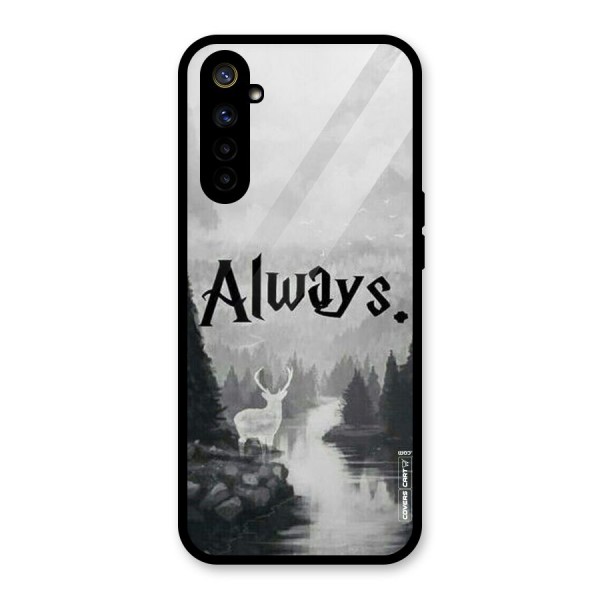 Invisible Deer Glass Back Case for Realme 6