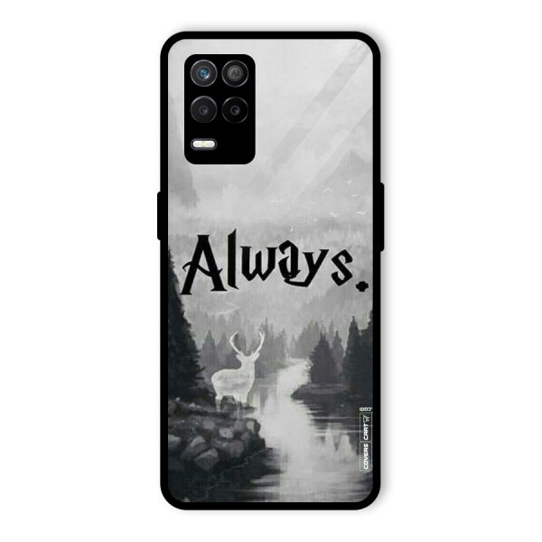 Invisible Deer Glass Back Case for Realme 9 5G