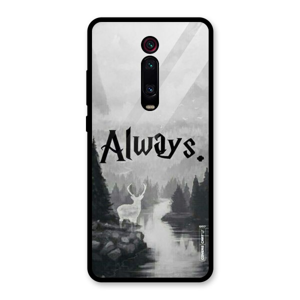 Invisible Deer Glass Back Case for Redmi K20